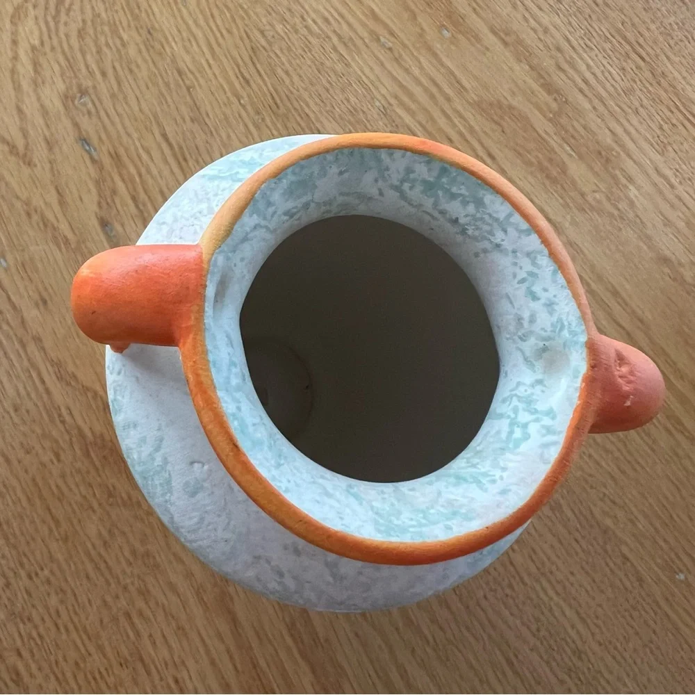 Italian orange tree vase